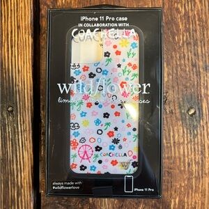 NIB Wildflowers Coachella iPhone 11 Pro Case